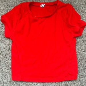 Garage red cami tee size small